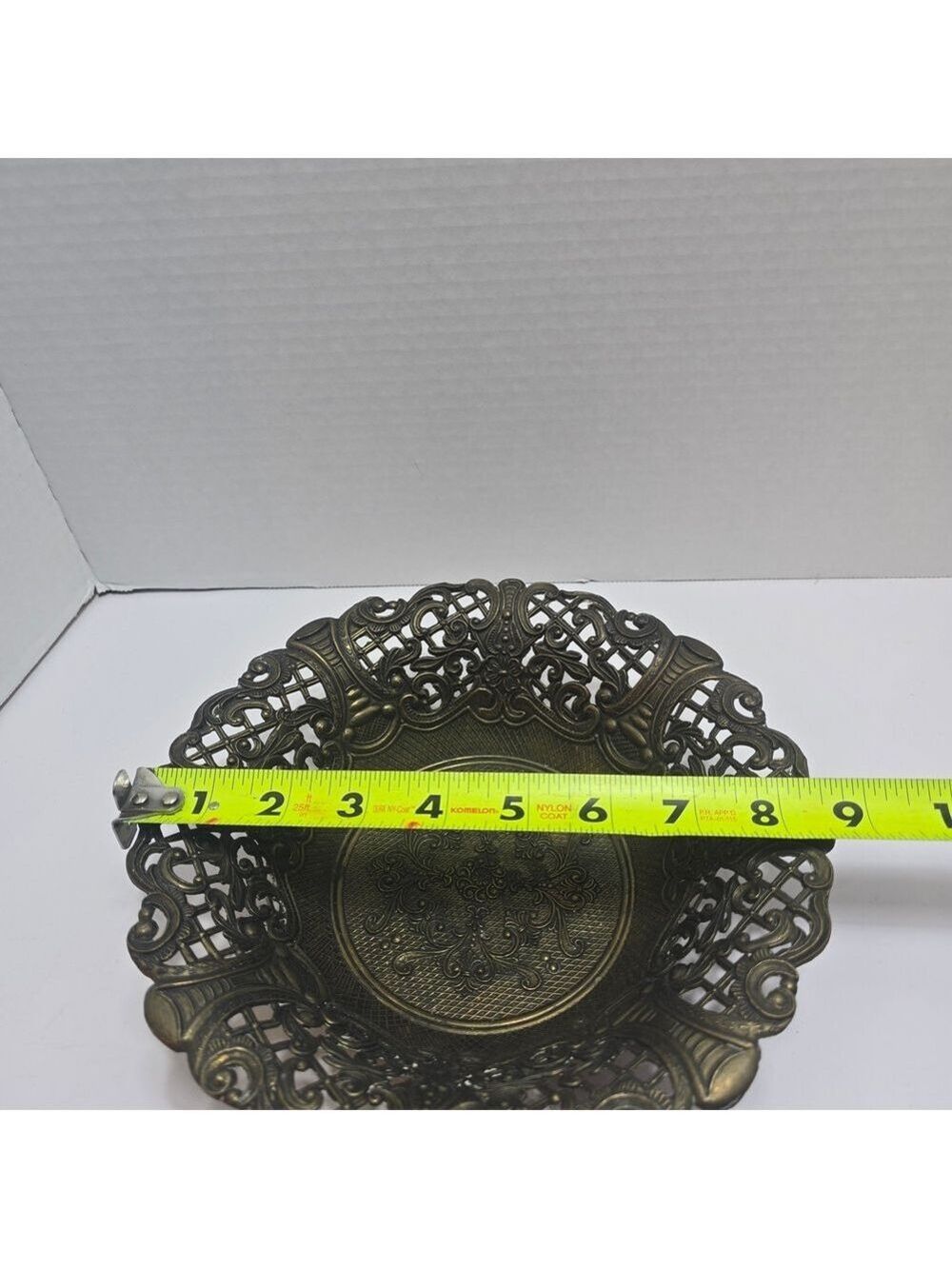 Elegant Brass Decorative Bowl - Picture 9 of 13